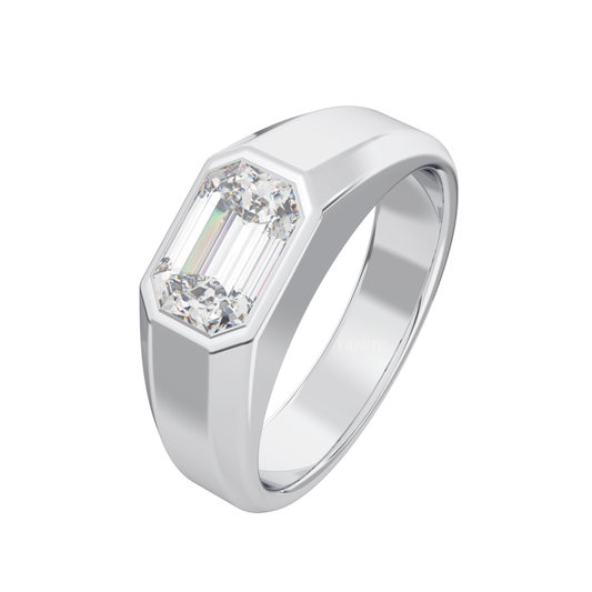 Bezel Set Diamond Ring