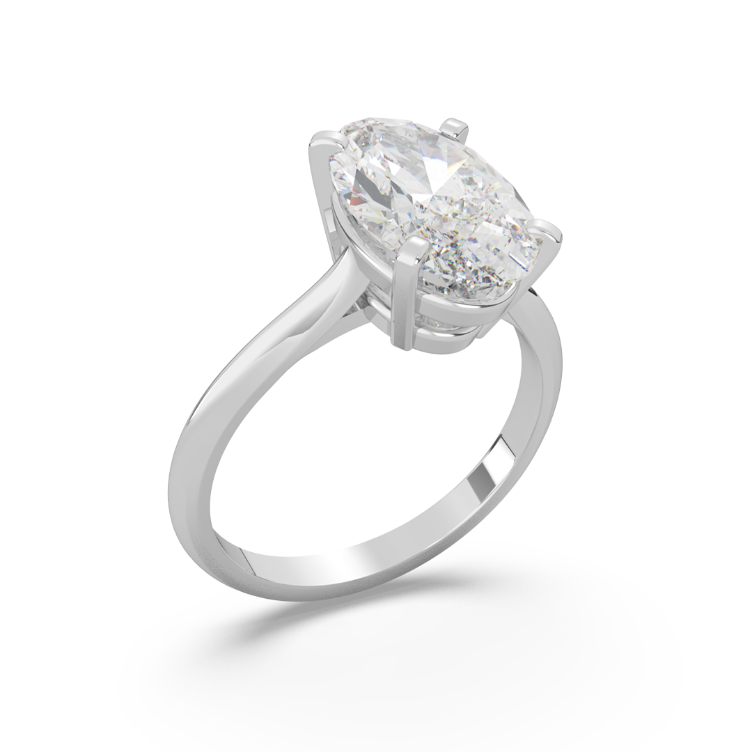 Oval Cut Diamond Engagement Ring