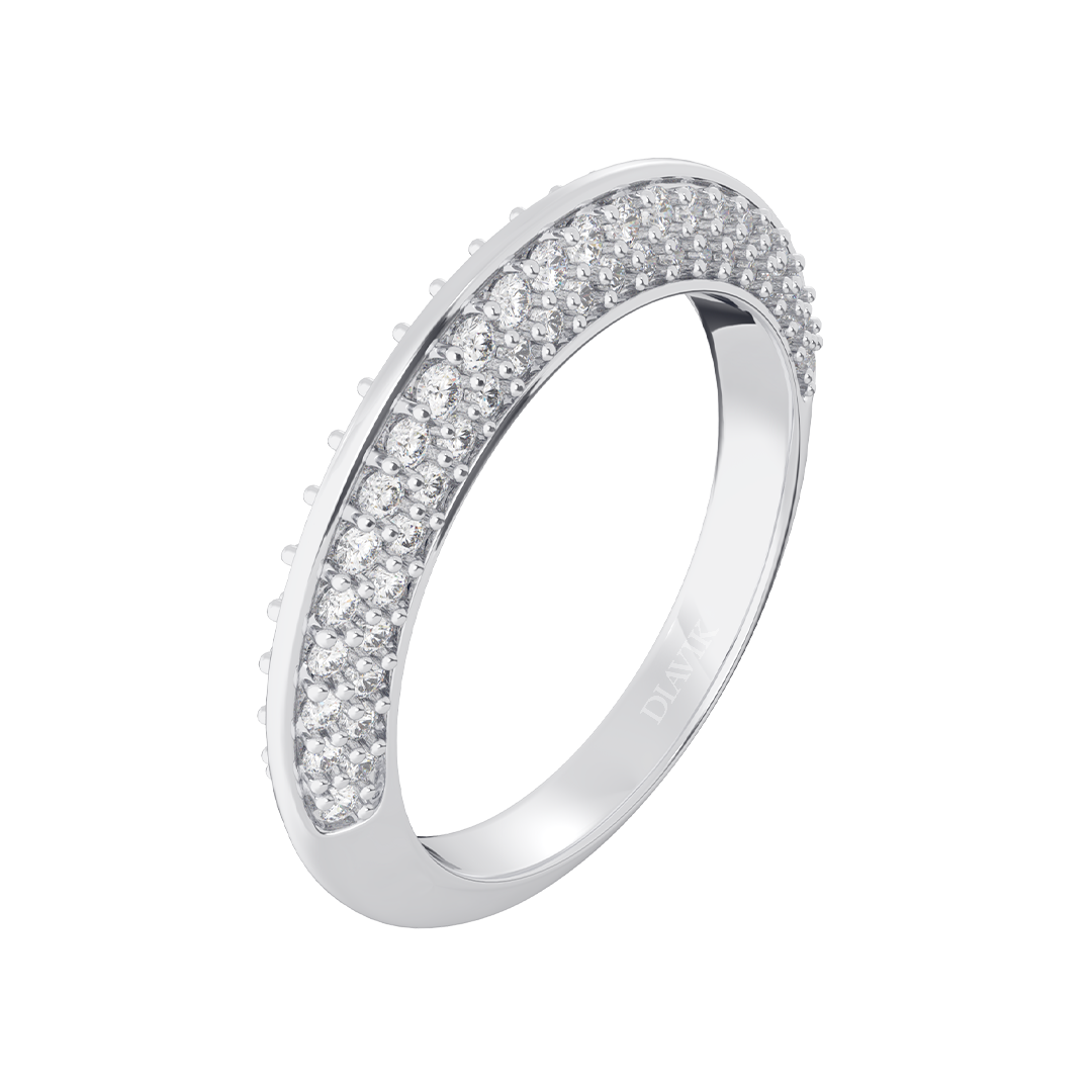 Micro Pavé Eternity Band