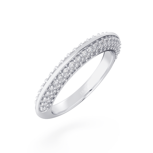 Micro Pavé Eternity Band