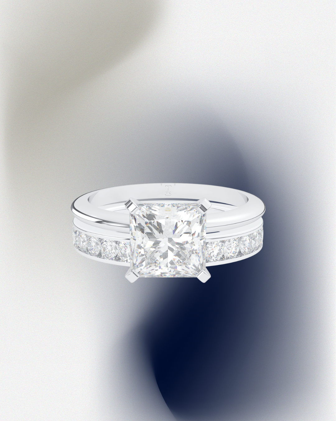 Channel Set Diamond Eternity Ring