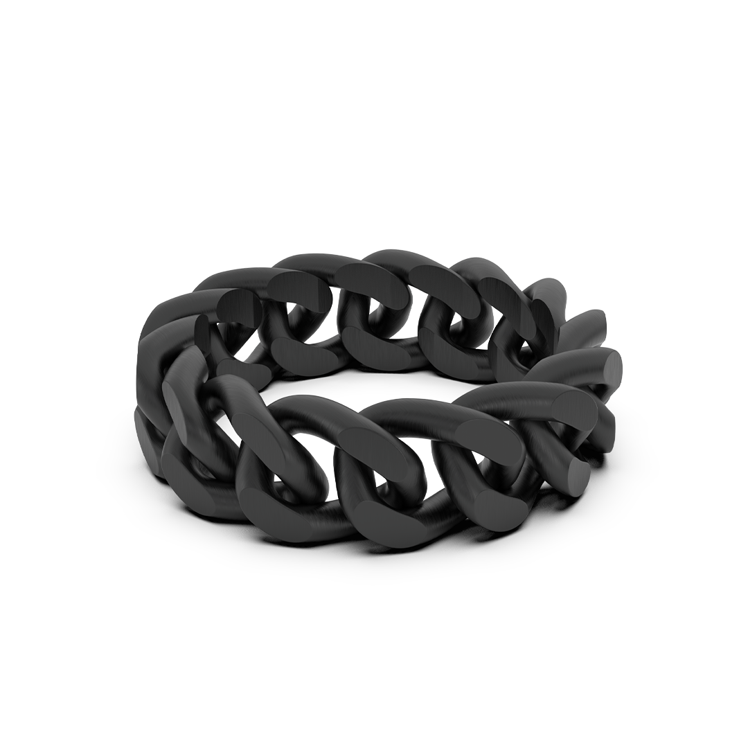 DIAVIK Satin Finish Chain Ring