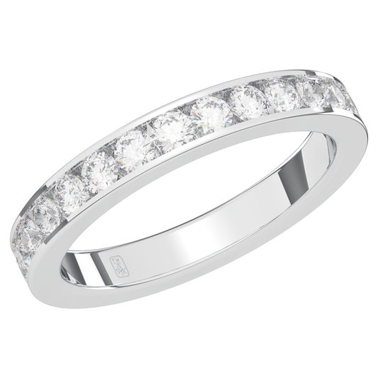 Channel Set Diamond Eternity Ring